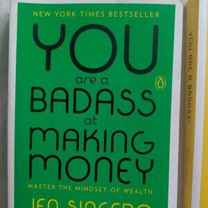 You are Badass at Making Money - Jen Sincero hardcover book